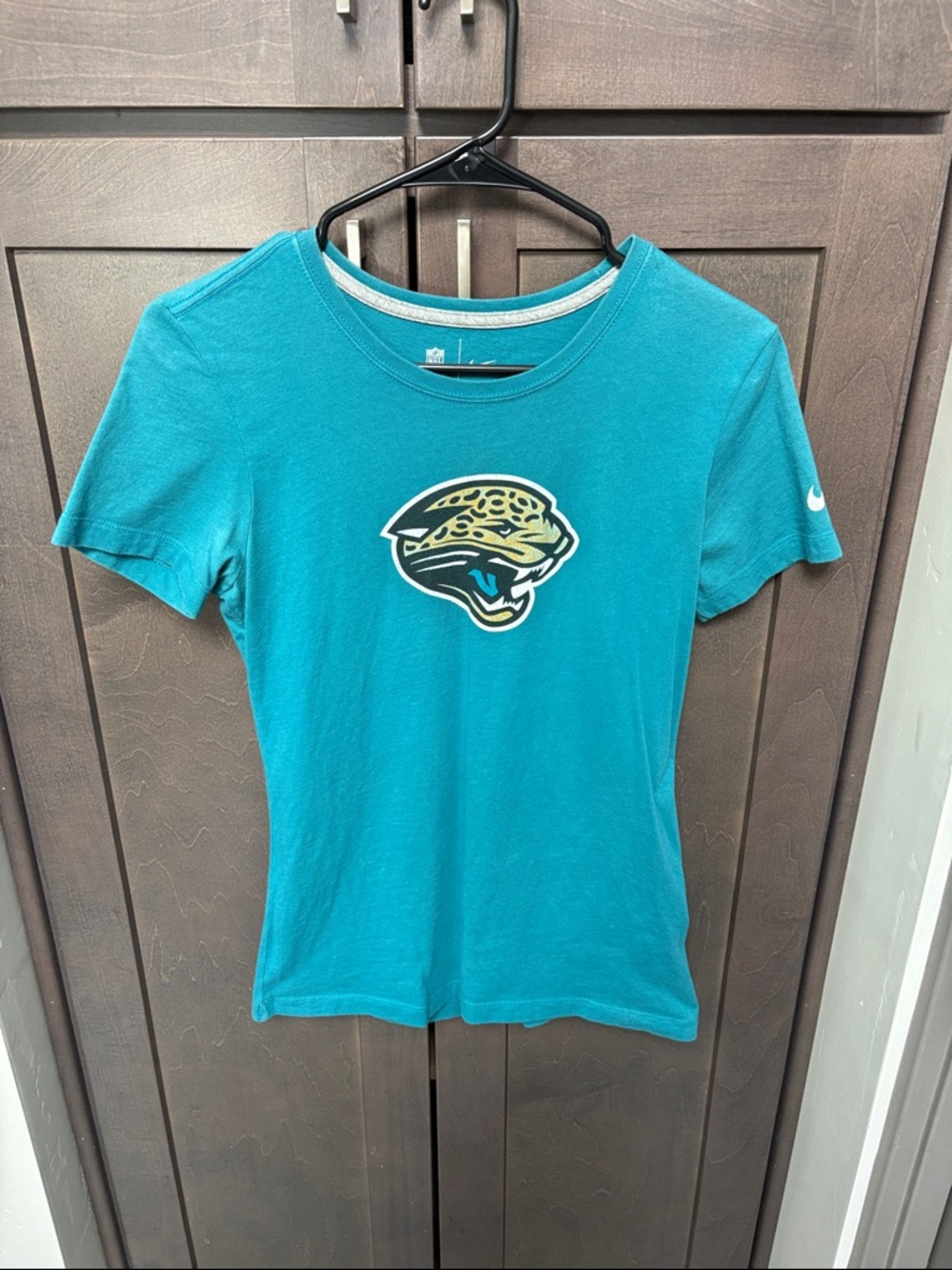 Nike Teal Jacksonville Jaguars Logo Tee